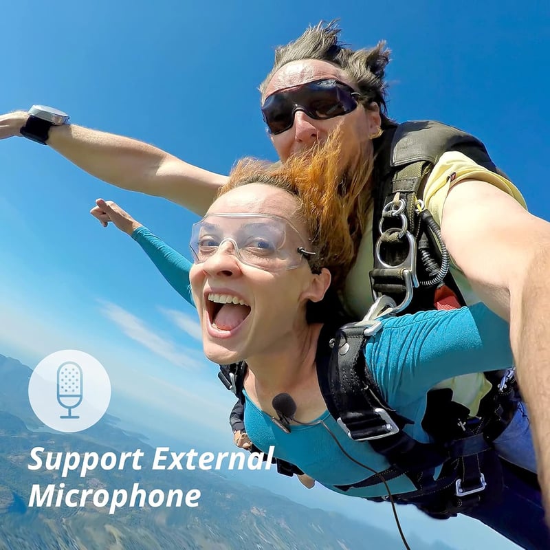 AKASO 4K Action Cam mit WiFi, 20MP, 170° Weitwinkel und EIS