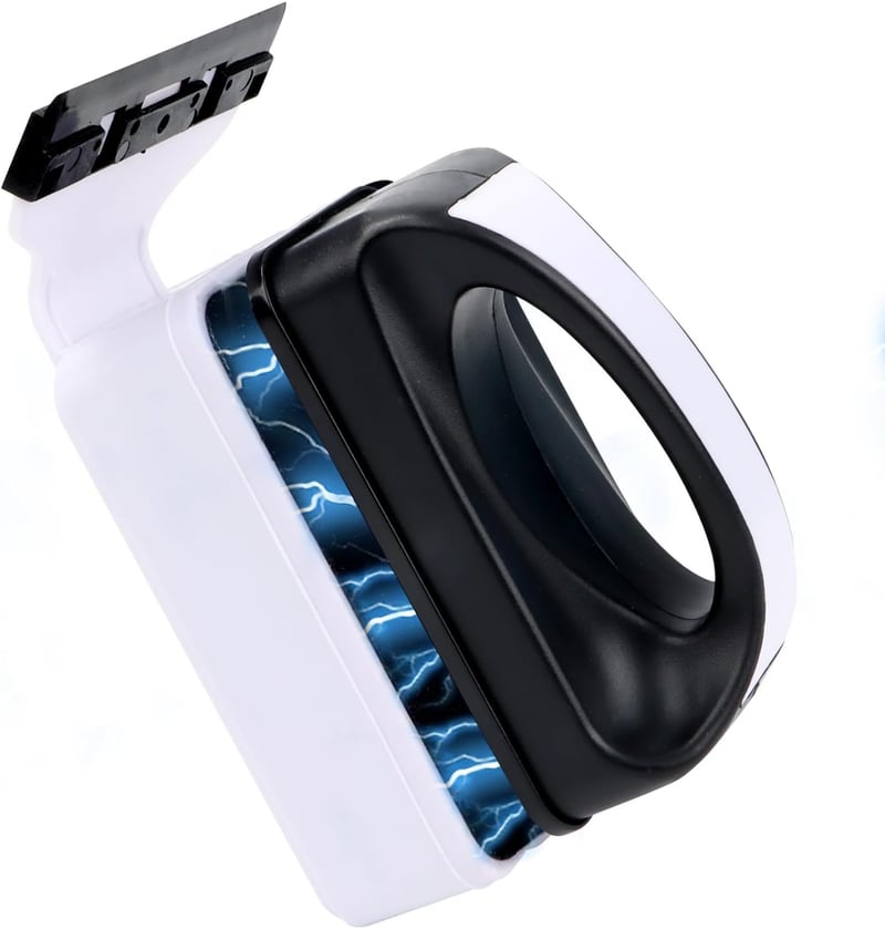 Aquarium Glasreiniger mit abnehmbarem Schaber – Magnetbürste für Aquarien