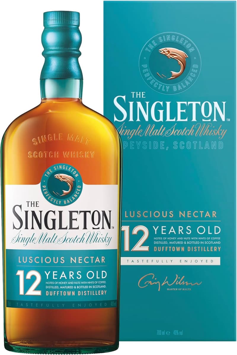 Singleton 12 Jahre Single Malt Scotch Whisky | handgefertigt | 700 ml