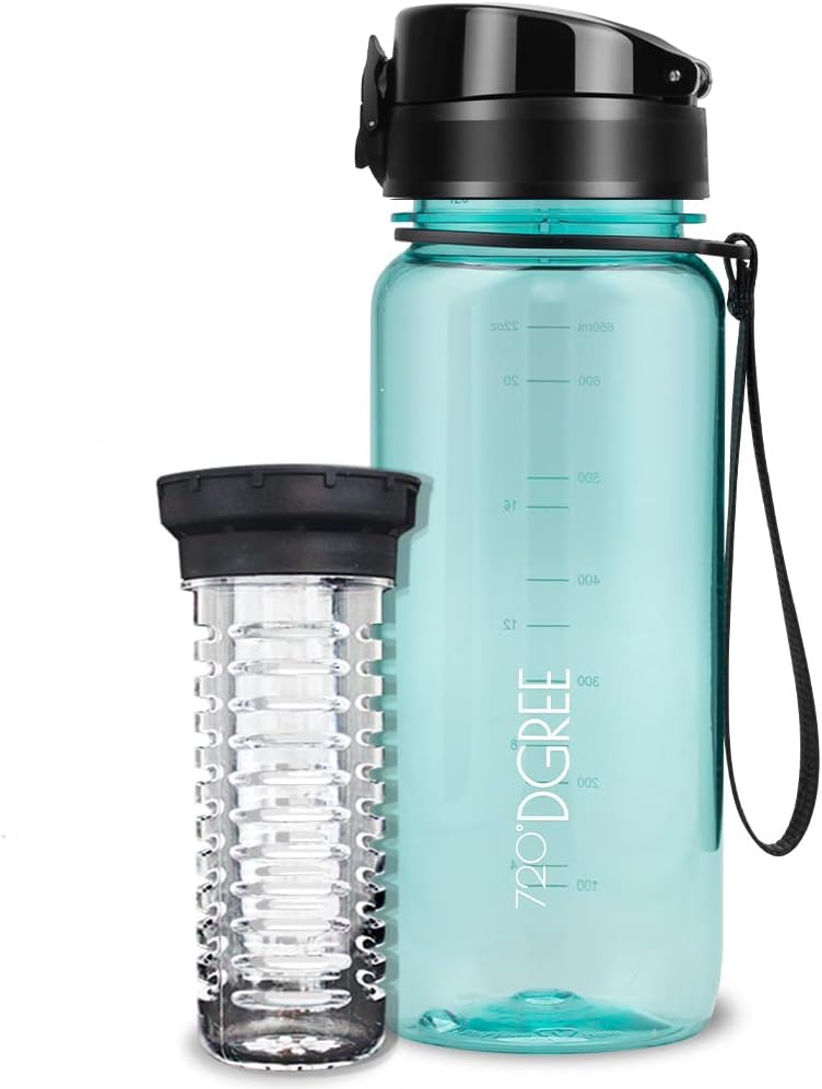720°DGREE Auslaufsichere Trinkflasche 650ml für Kinder - BPA-frei, leicht, stoßfest