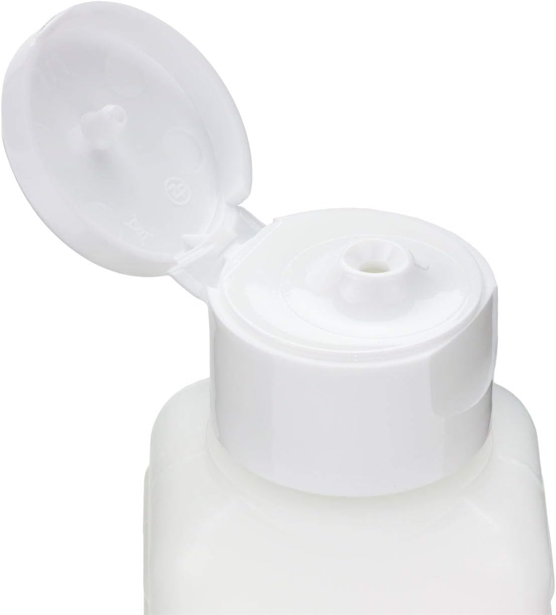 10x 100 ml HDPE Kunststoffflaschen mit Klappverschluss und Etiketten