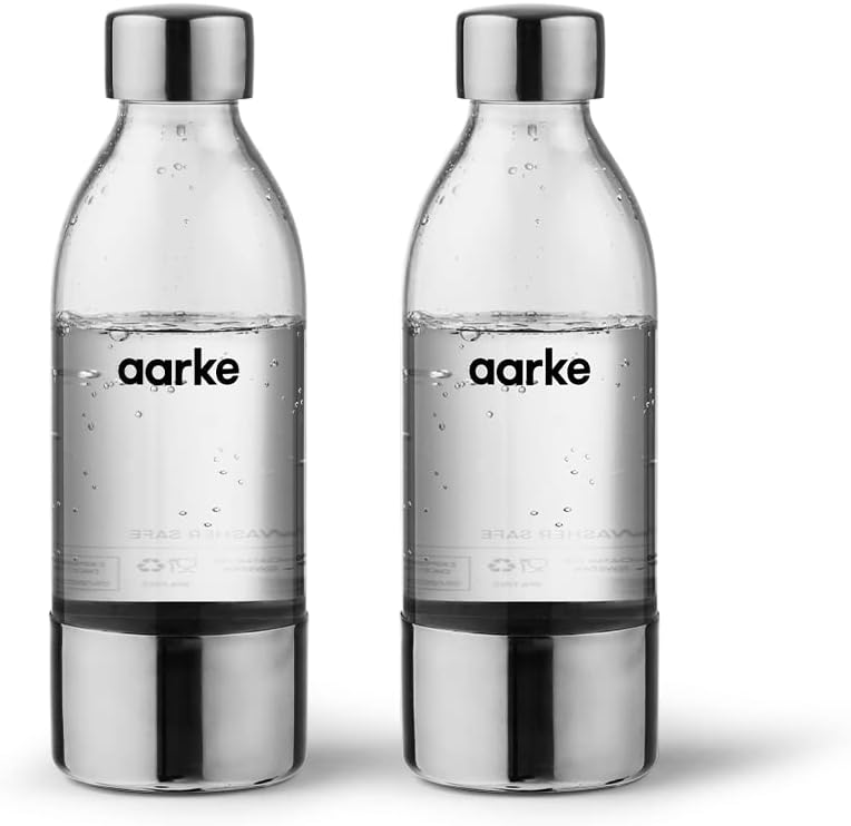 aarke Edelstahl-Wasserflaschen für Haustiere, 2er Set