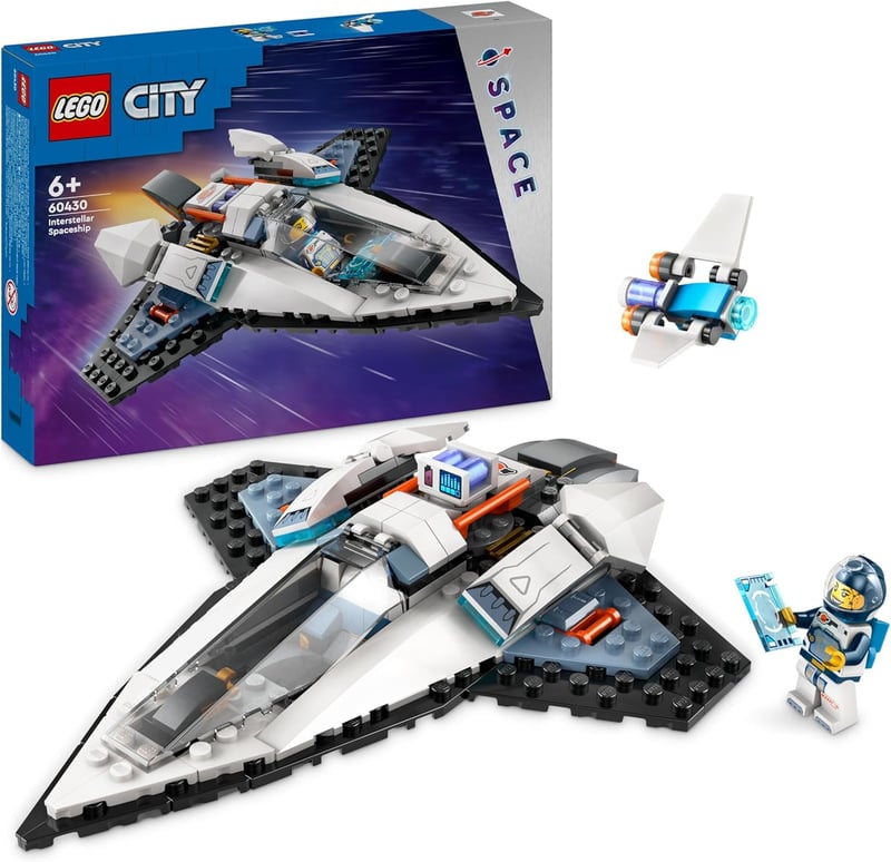 LEGO City Raumschiff & 3in1 Fahrzeuge-Set für Kinder