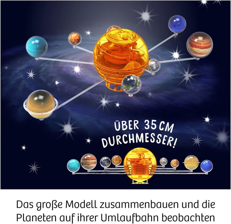 Sonnensystem Experimentierkasten für Kinder ab 8 Jahren