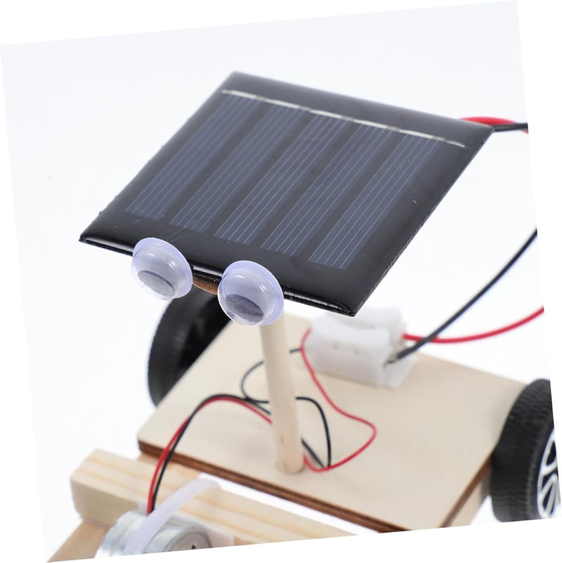 Solarauto Bausatz aus Holz – DIY Kreativspielzeug für Kinder