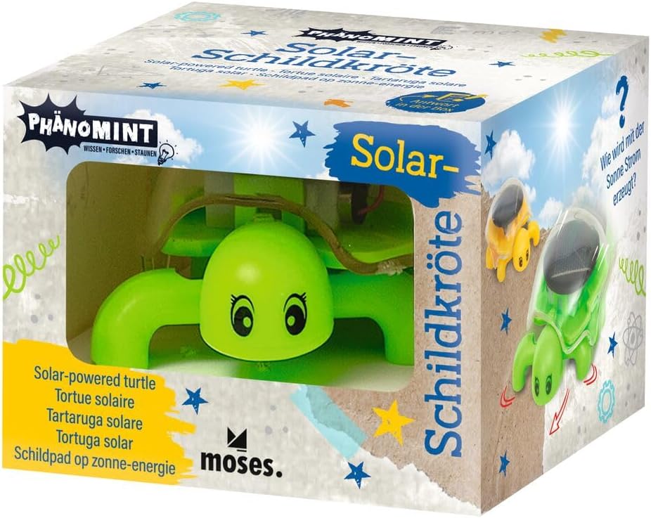 Solarbetriebene Schildkröte für Kinder – Spannendes Sonnenenergie-Experiment