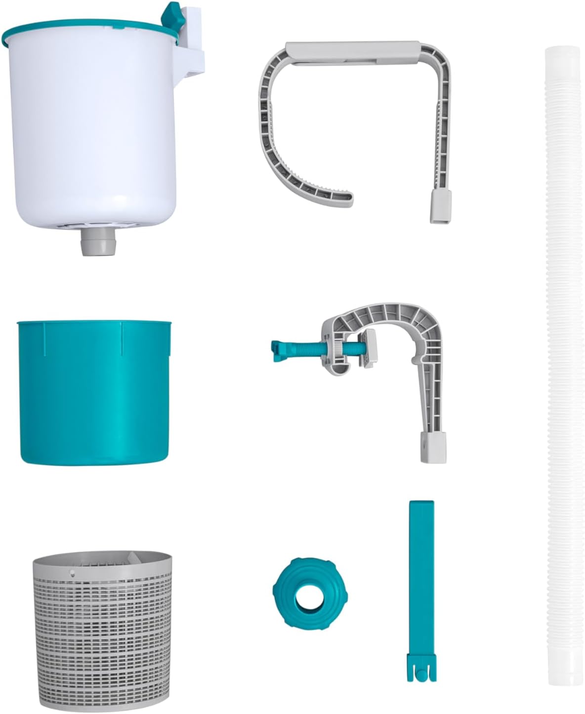 Bestway Einhängeskimmer für Filtersysteme, weiß-türkis, ab 2.006 l/h