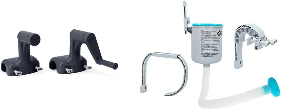 Intex 28051 Deluxe Hängeskimmer für Pools mit Solar-Rolle