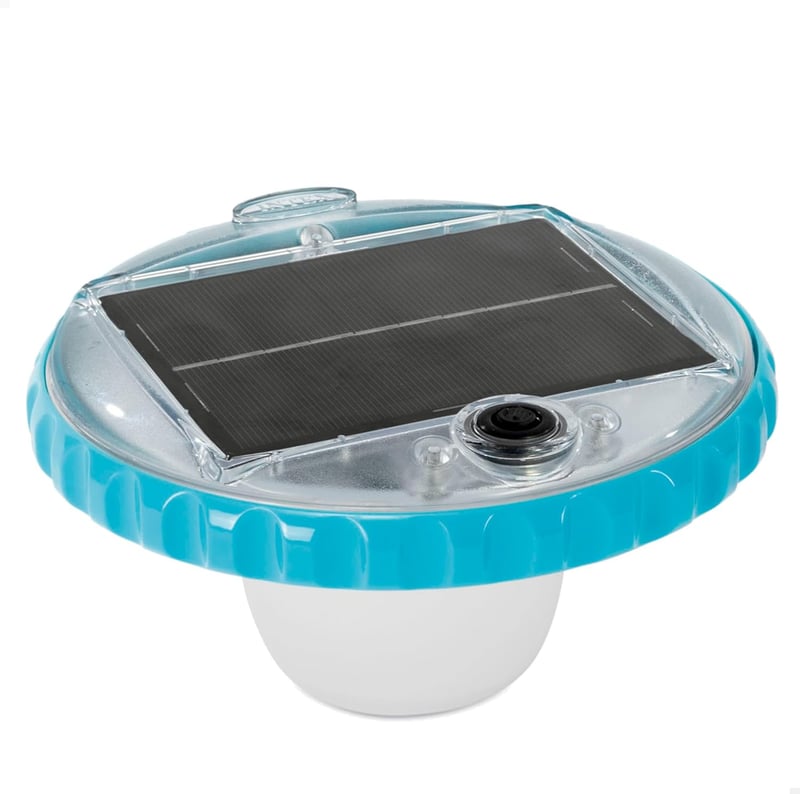Intex Solar LED Poolleuchte - Schwimmende Lampe mit 2 Modi
