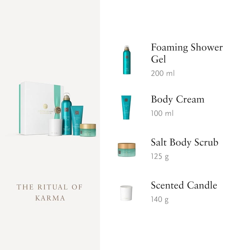 Geschenkset The Ritual of Karma – Körperpflege mit Lotus & weißem Tee