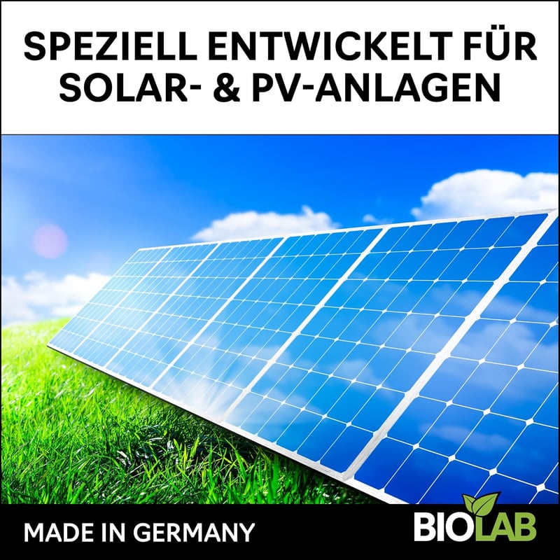 BIOLAB Photovoltaik-Reiniger Konzentrat 1:20 für Solaranlagen