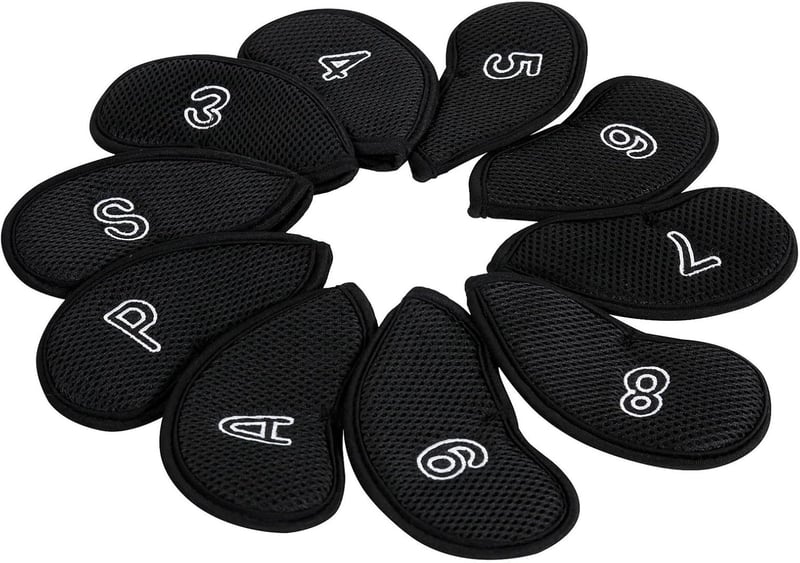 Wasserdichte Putter-Abdeckungen für Golfschläger-Set, 10 Stück