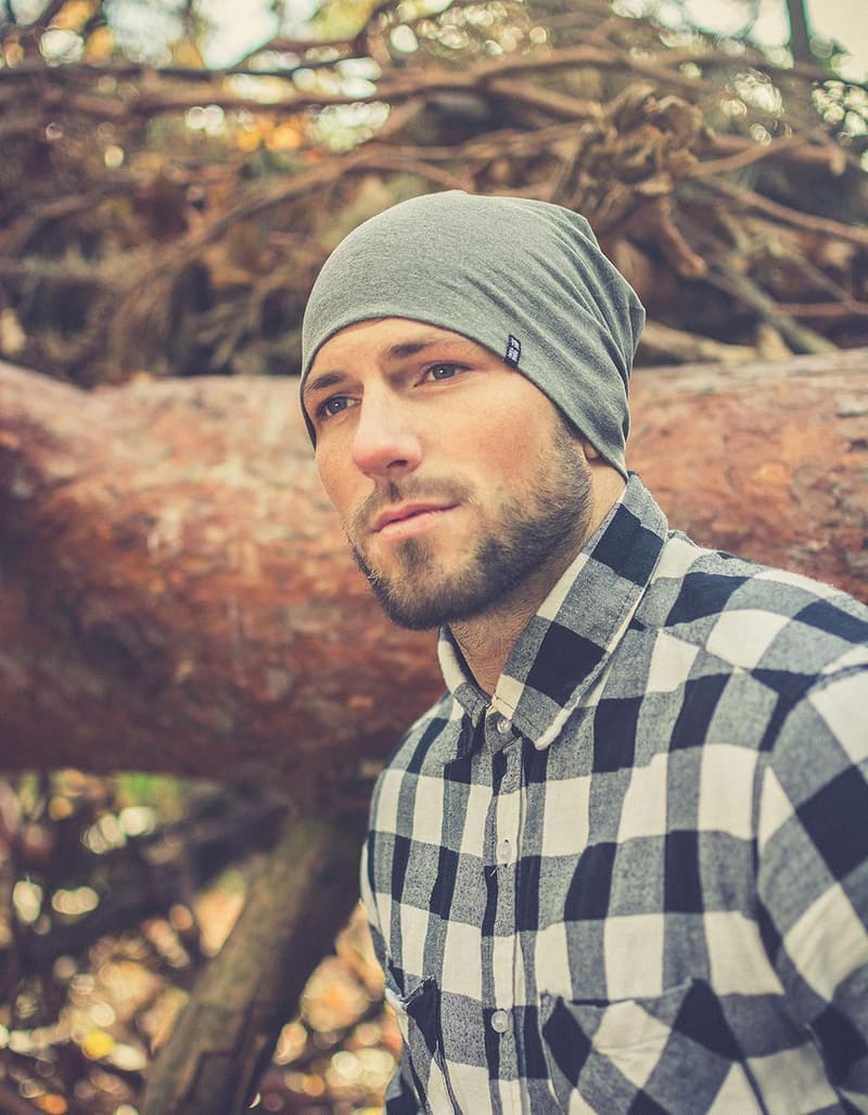 Leichte Baumwoll-Beanie für Herren und Damen – Übergangsmütze