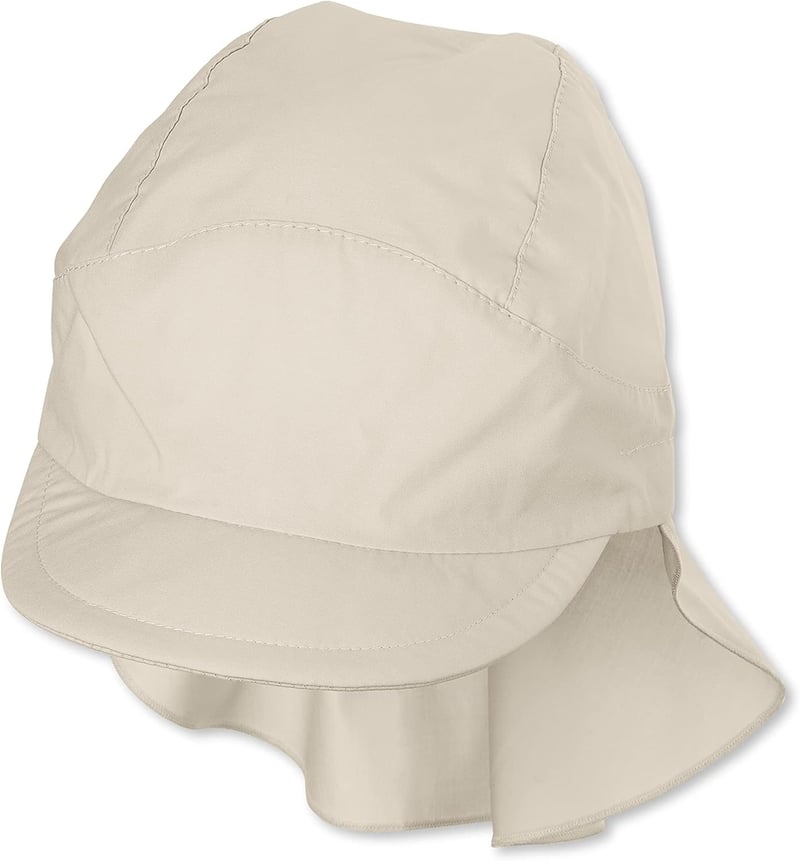 Sterntaler Sommermütze für Mädchen mit Nackenschutz und UV-Schutz 50+
