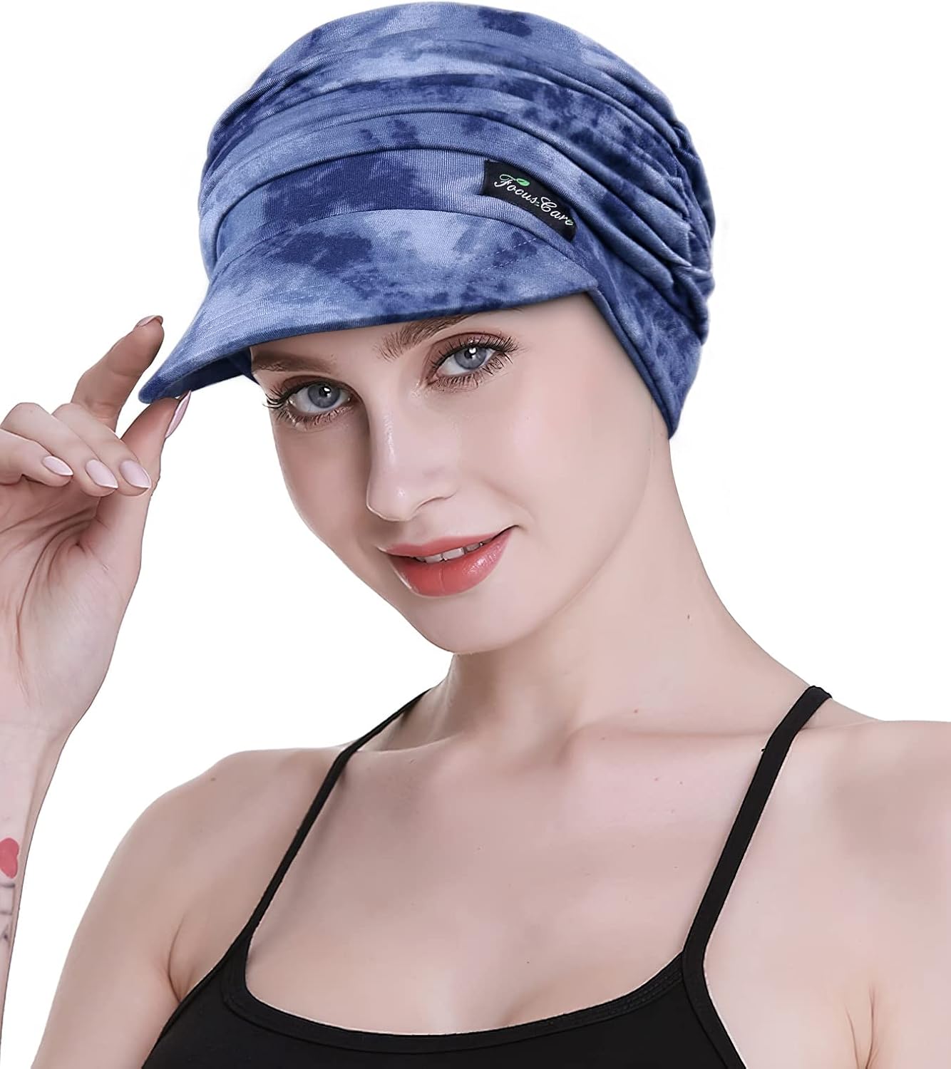 Weiche Chemo-Schals aus Bambus für Frauen – Turban und Mütze
