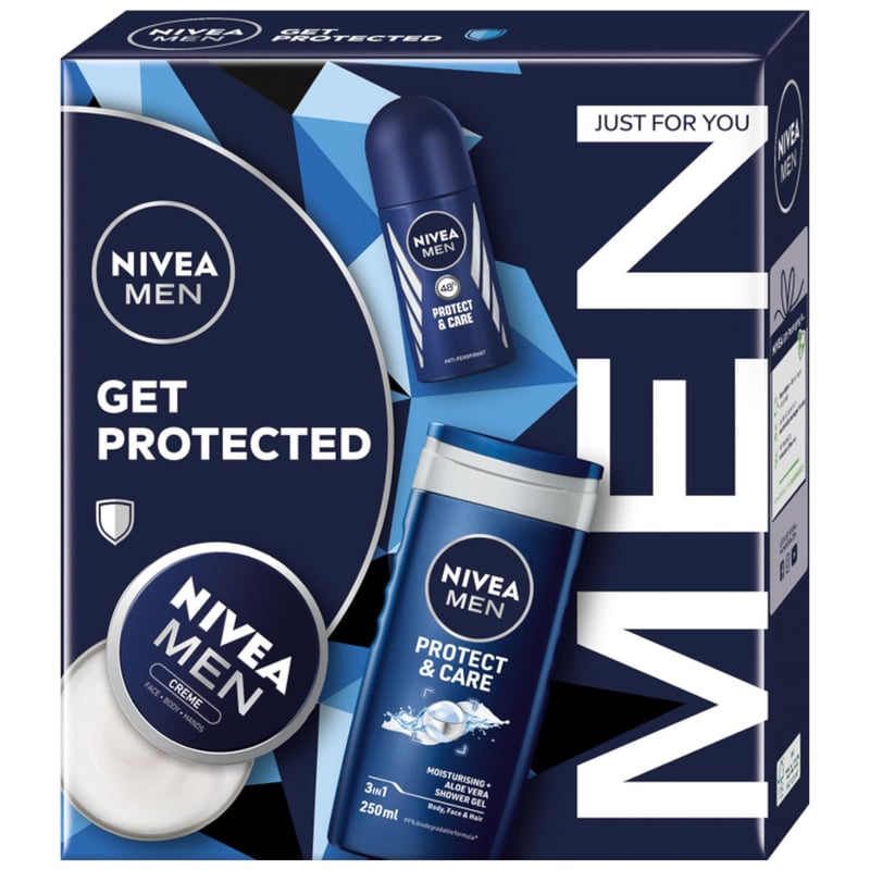 NIVEA MEN Pflege Geschenkset für Männer – Hautschutz für den ganzen Körper