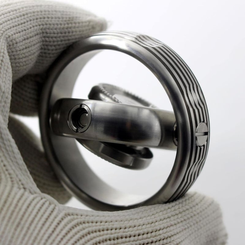 EDC Gyroskop für Fingerspitzen aus Metall, zweite Generation