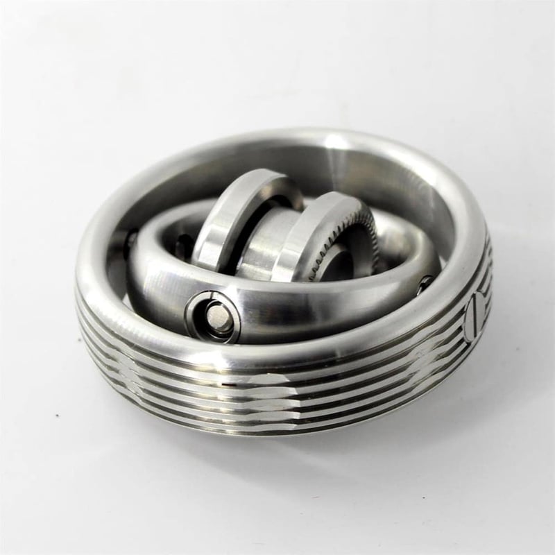 EDC Gyroskop für Fingerspitzen aus Metall, zweite Generation