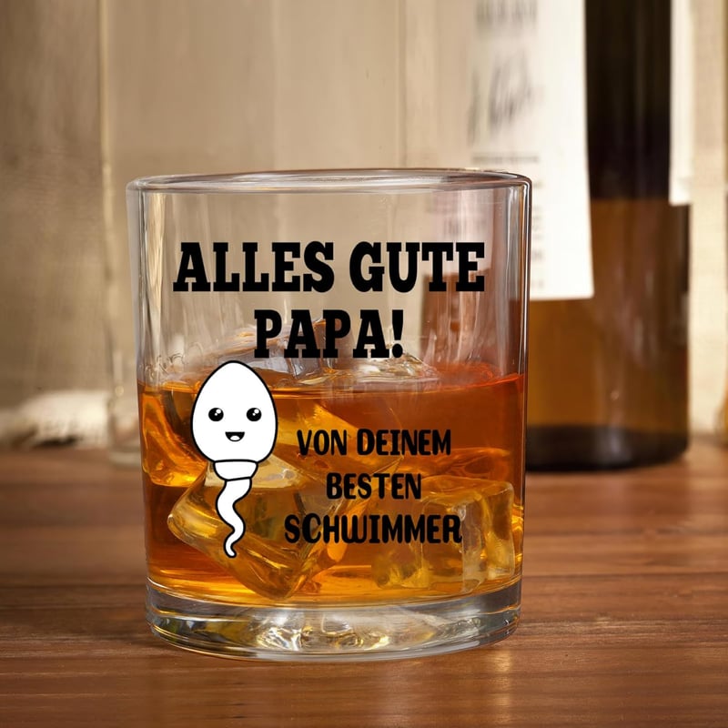 Vatertagsgeschenk: Joymaking Whiskyglas für Papa, 10 Unzen