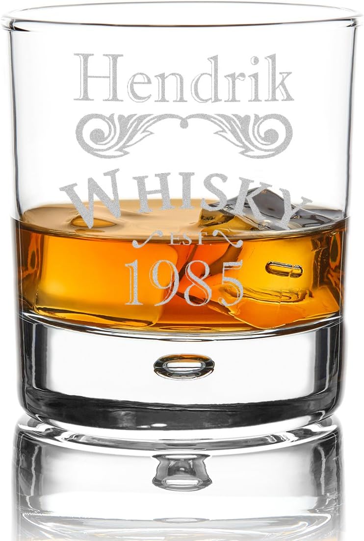Personalisierte Whiskygläser mit Gravur für Männer – 330 ml Tumbler
