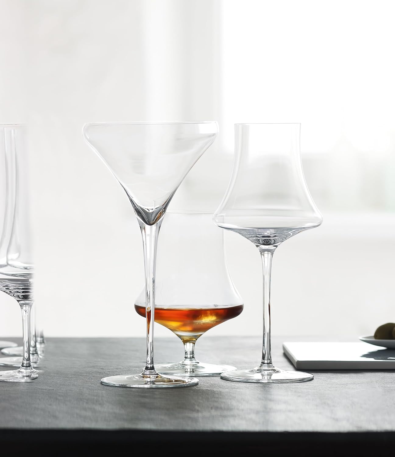 Willsberger Anniversary Whiskygläser aus Kristall, 4 Stück, spülmaschinenfest