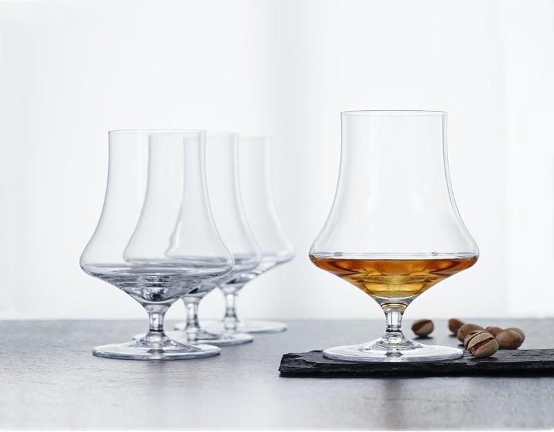Willsberger Anniversary Whiskygläser aus Kristall, 4 Stück, spülmaschinenfest
