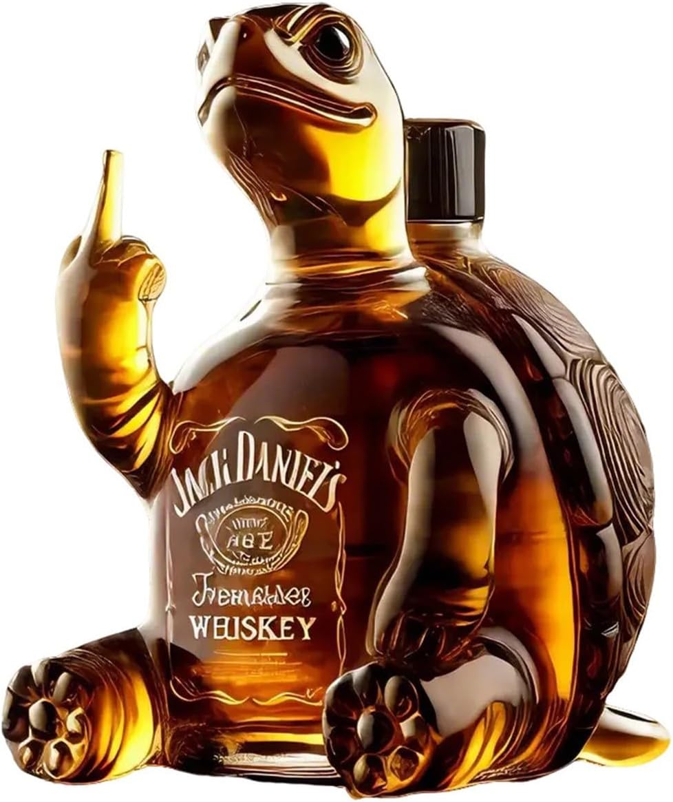 3D Schildkröten Whisky Dekanter für Männer – Geschenke zum Geburtstag