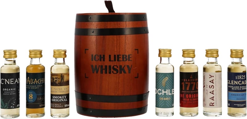 Single Malt Scotch Whisky Tasting Set | 7 x 2cl Proben