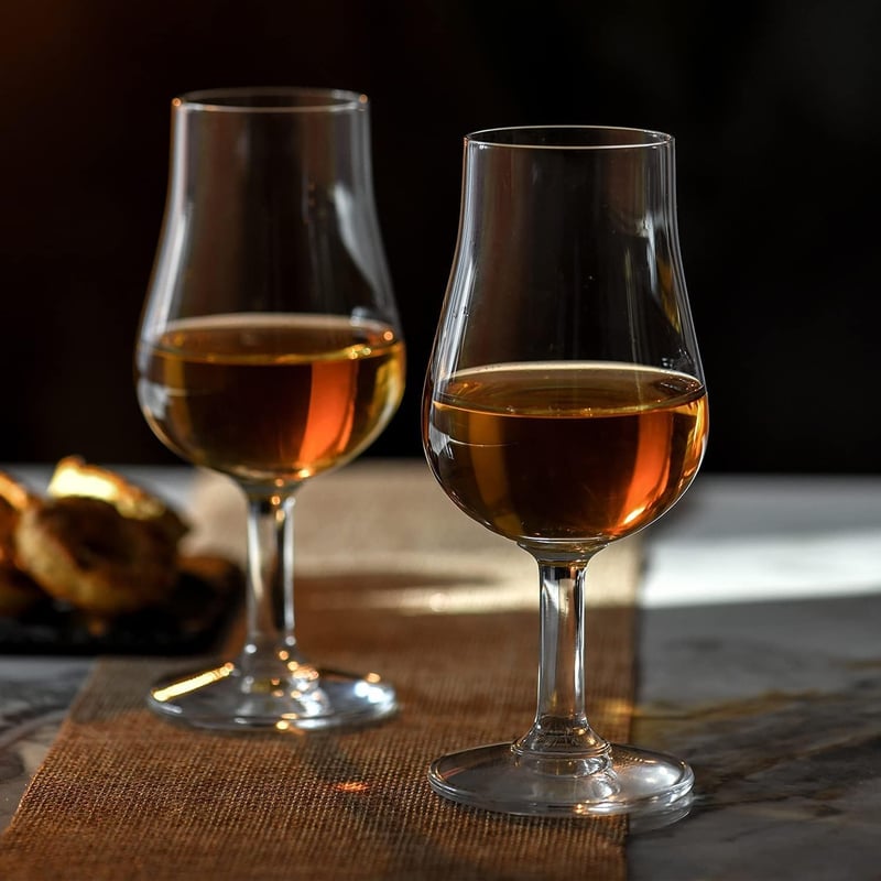 Krosno Whisky Verkostungs-Gläser Set aus 6 | 100 ML | Spülmaschinenfest