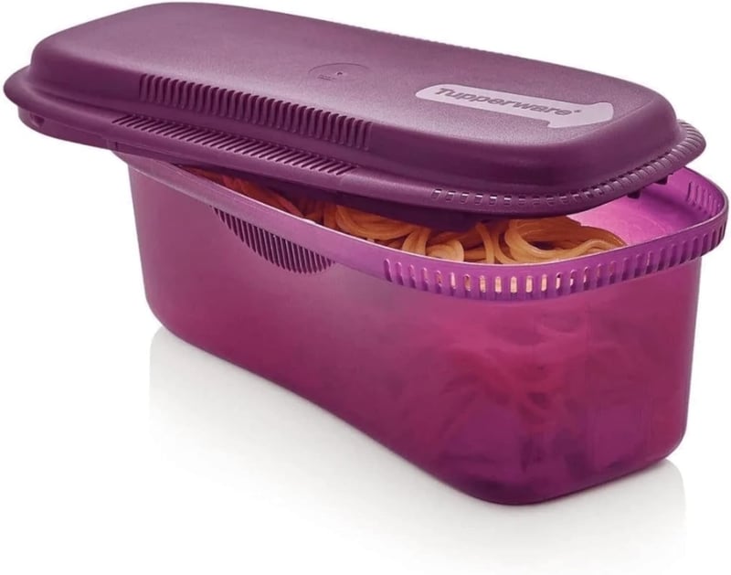 TUPPERWARE Nudelkocher für die Mikrowelle 1,9 L - Lila