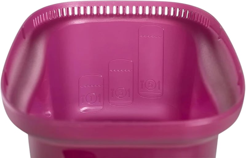 TUPPERWARE Nudelkocher für die Mikrowelle 1,9 L - Lila