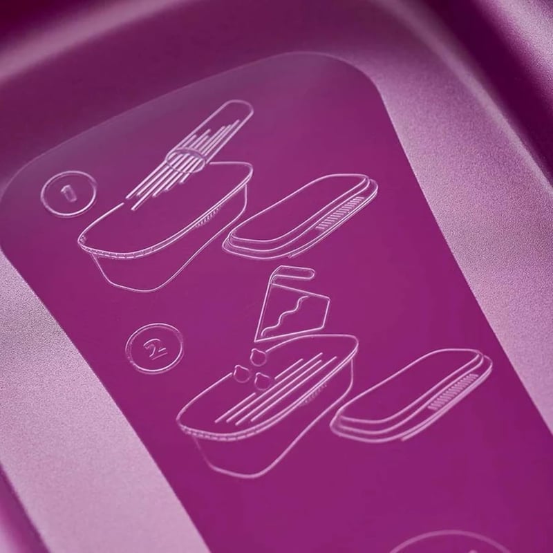 TUPPERWARE Nudelkocher für die Mikrowelle 1,9 L - Lila