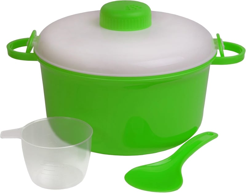 Mikrowellen-Turbo-Cooker in Grün