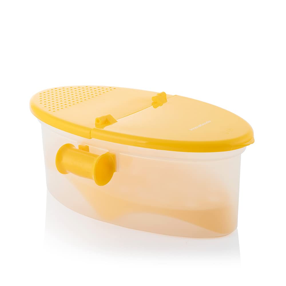 Mikrowellen-Nudelkocher 4-in-1 mit Zubehör und Rezepten für Zuhause