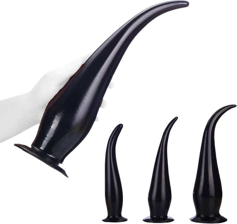 Riesen Analplug XXL für G-Punkt & Prostata-Stimulation, Schwarz