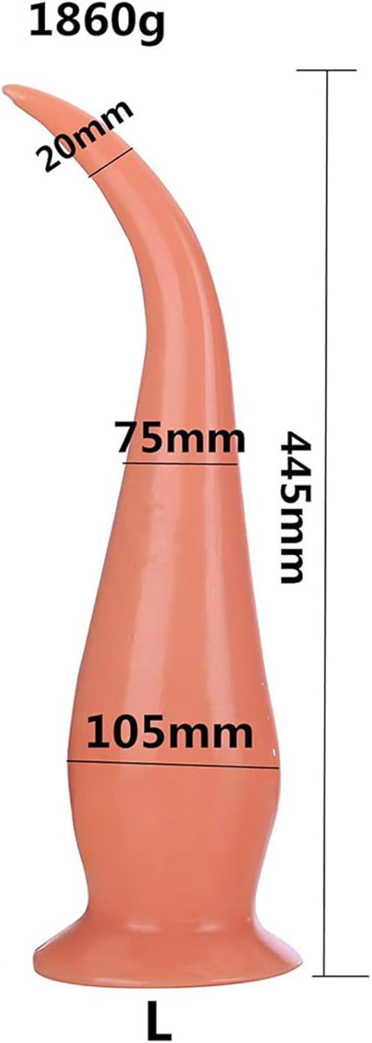 Riesen Analplug XXL für G-Punkt & Prostata-Stimulation, Schwarz