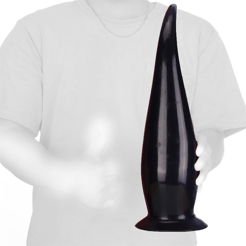 Riesen Analplug XXL für G-Punkt & Prostata-Stimulation, Schwarz