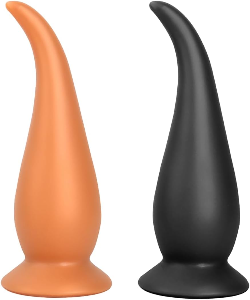 Realistischer XXL Dildo mit Saugnäpfen – Silikon Analplug für Paare