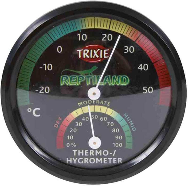 Trixie Analoges Thermo-/Hygrometer, 7,5 cm Durchmesser
