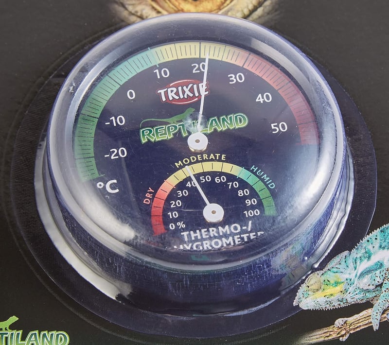 Trixie Analoges Thermo-/Hygrometer, 7,5 cm Durchmesser
