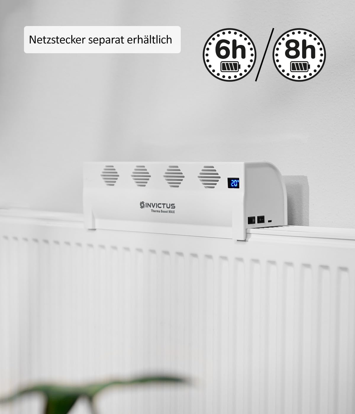 Genius Invictus Therma Boost Max Heizverstärker, kabellos, effizient