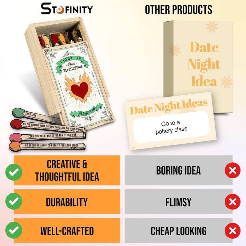 Date Night Box für Paare – 40 Spiele für unvergessliche Abende