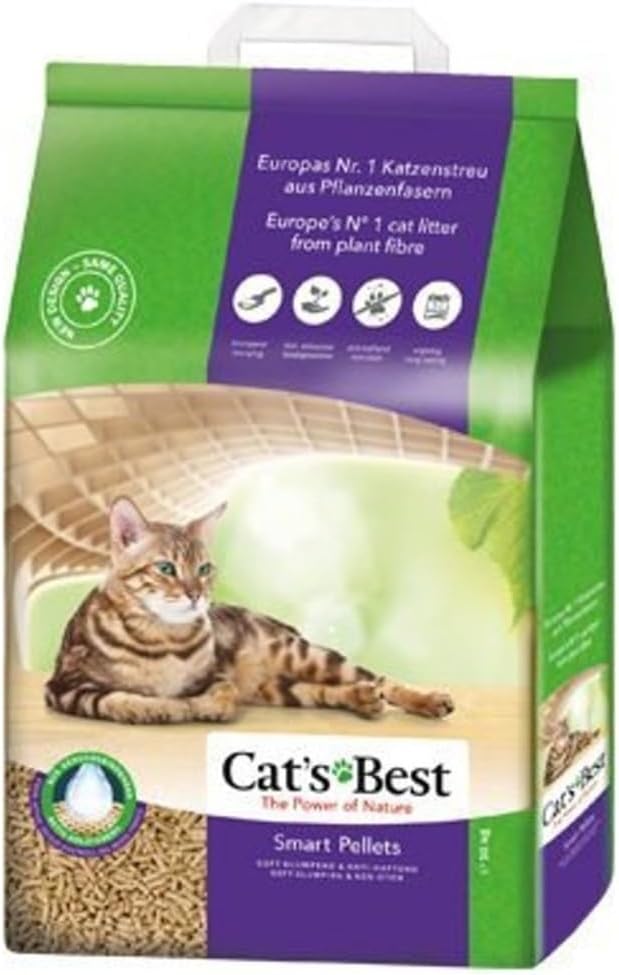Cat's Best Nature Gold Katzenstreu 10 kg - Naturbasiertes, klumpendes Katzenstreu