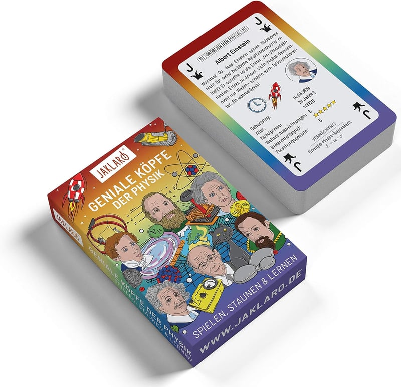 Geniales Physik-Kartenspiel für die ganze Familie