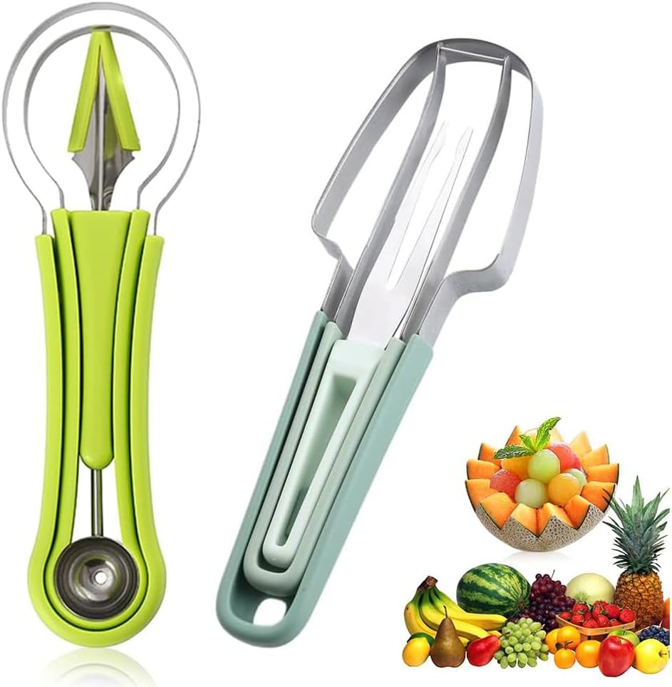 Edelstahl Wassermelonen Schneider für DIY-Obstsalate im Sommer