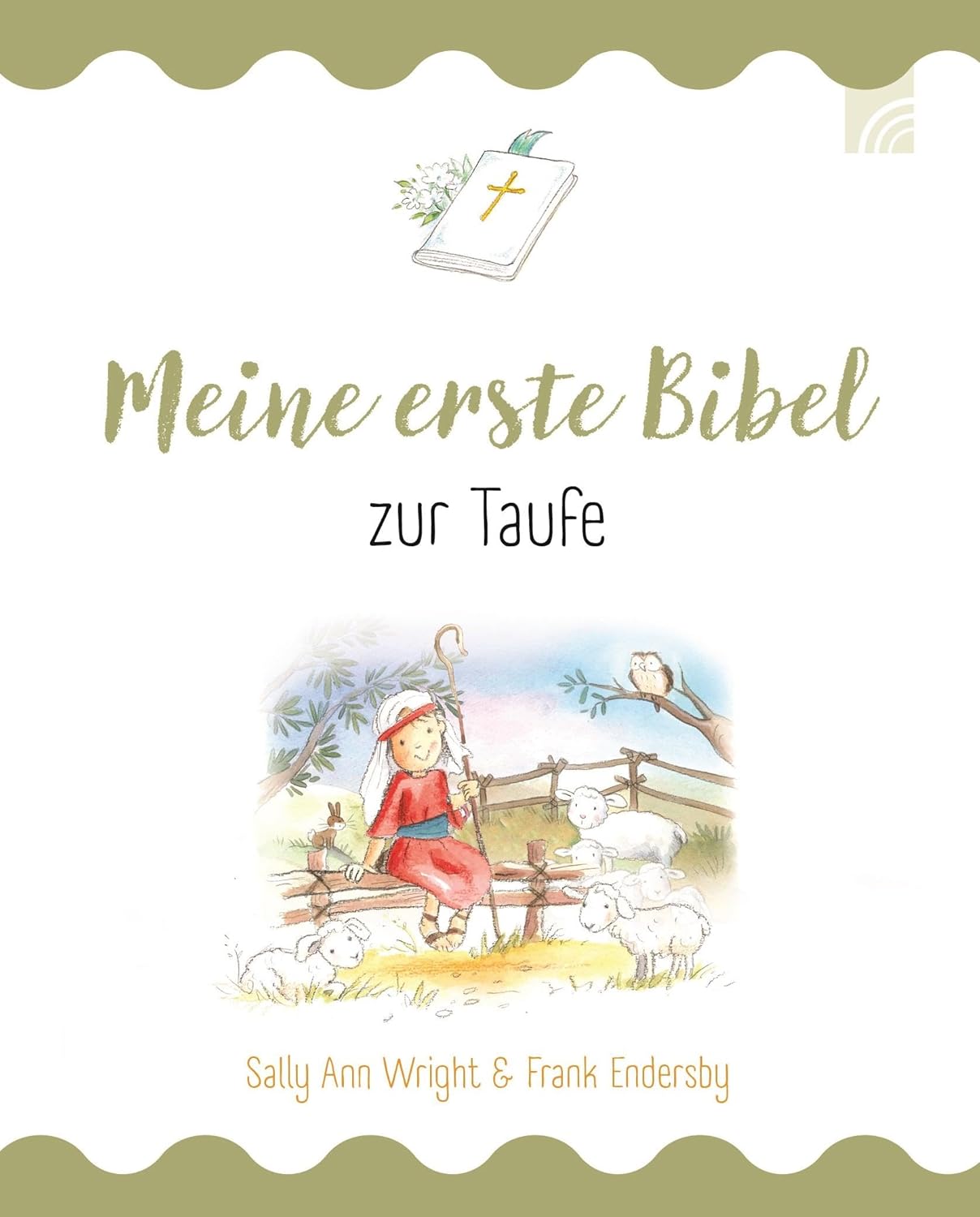 Taufe: Liebevoll gestaltete Kinderbibel mit Illustrationen