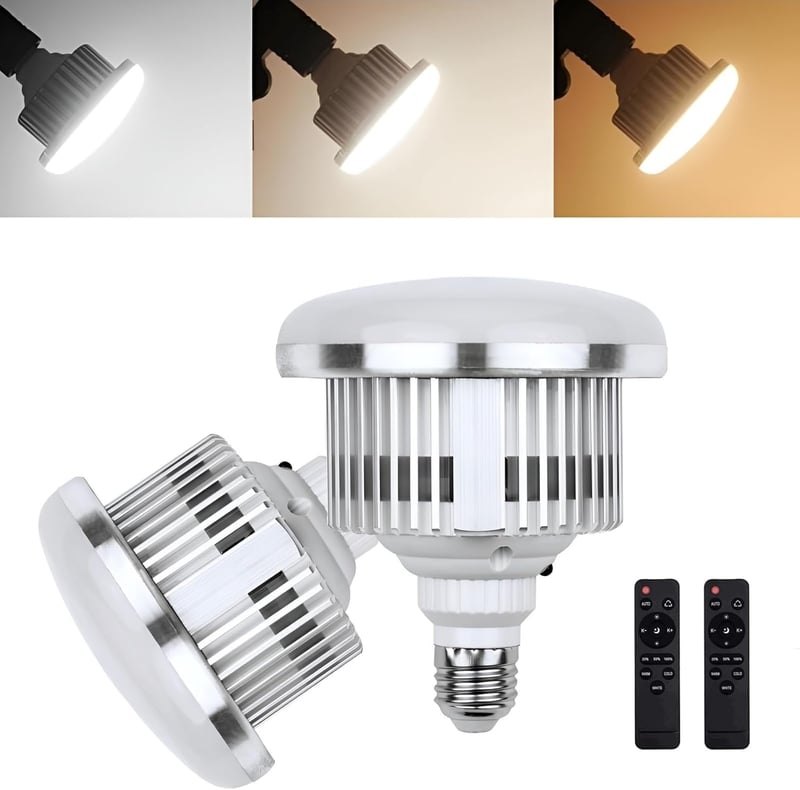 Dimmbare 85W Fotografie LED Glühbirne E27 für Fotostudio 3000–6500K
