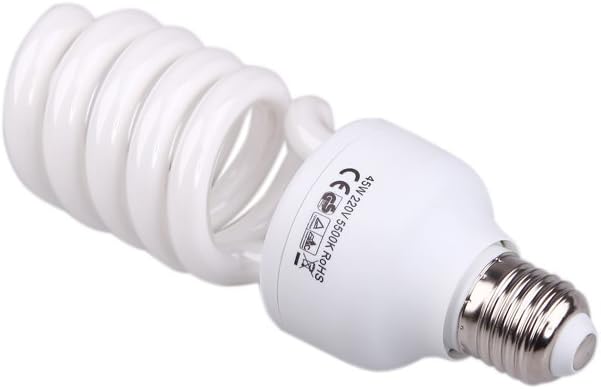 Andoer 4er Set E27 Tageslichtlampe 5500K für Fotostudio