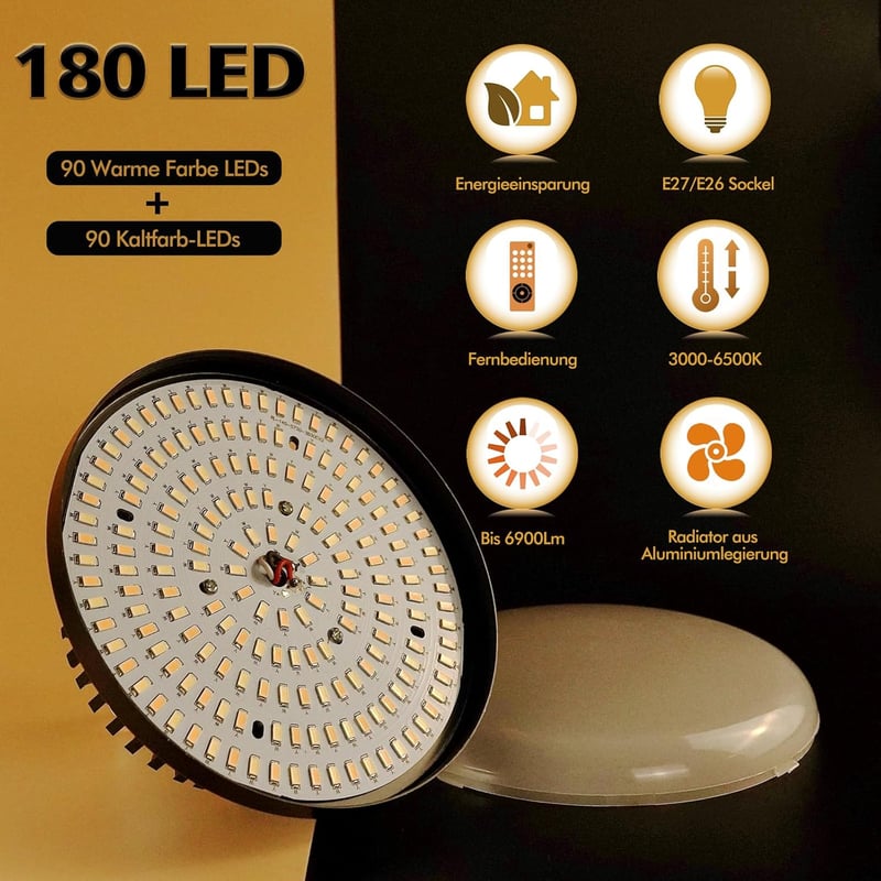 150W LED Fotolicht mit Fernbedienung für Fotostudio & TikTok