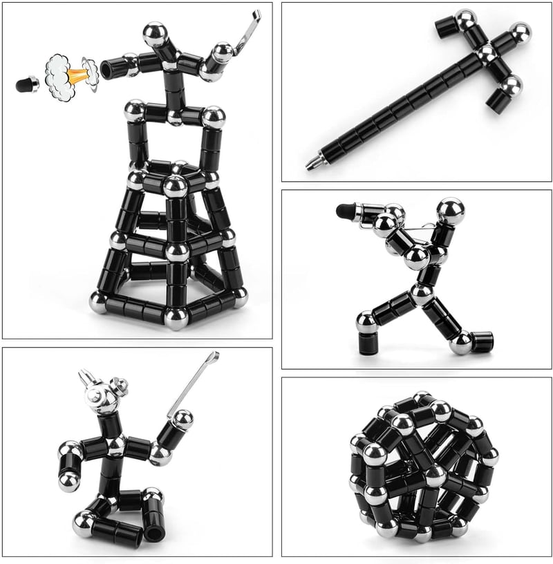 Magnetischer Fidget Pen für Stressabbau - Geschenk für Männer und Frauen